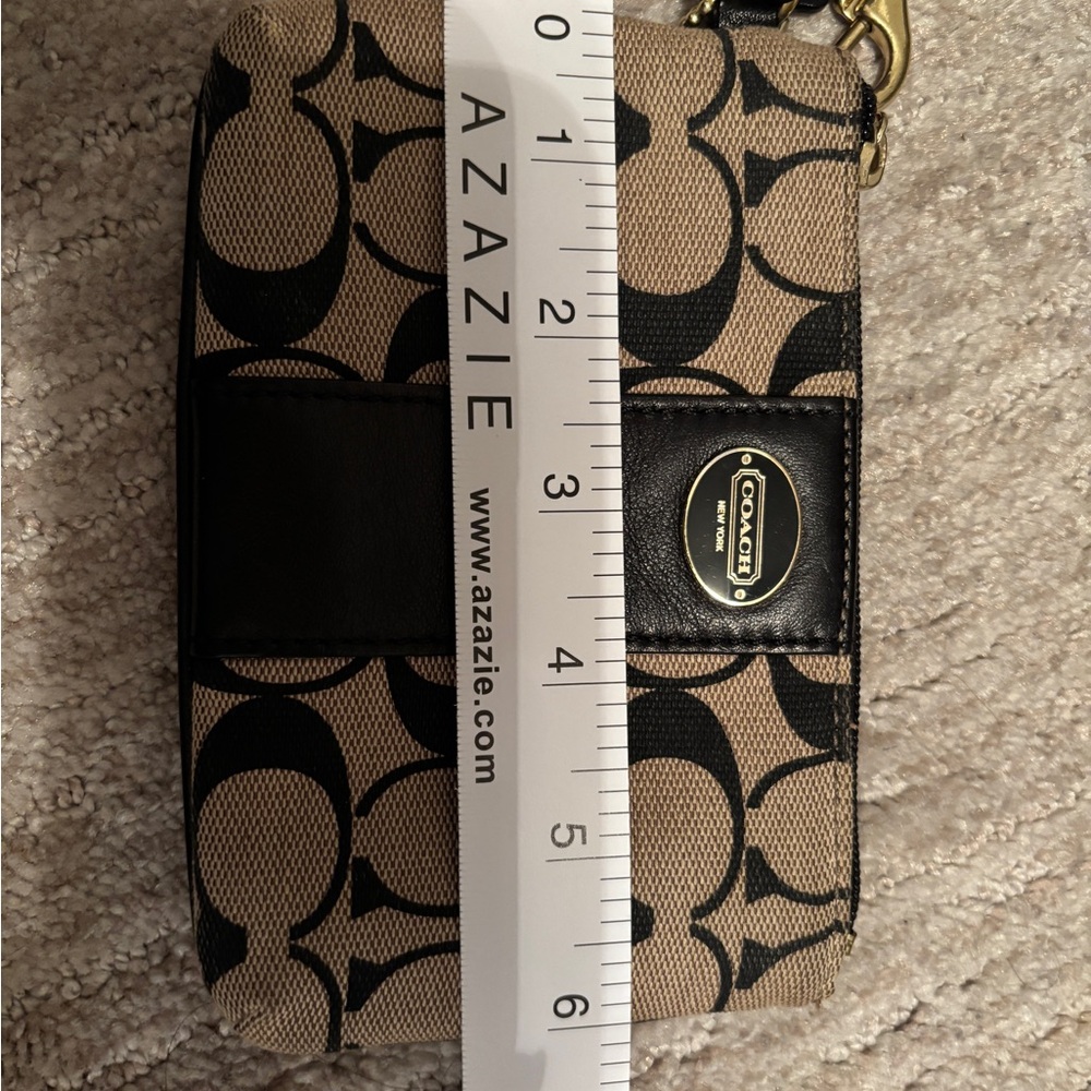 Coach logo wristlet black - Picture 7 of 8